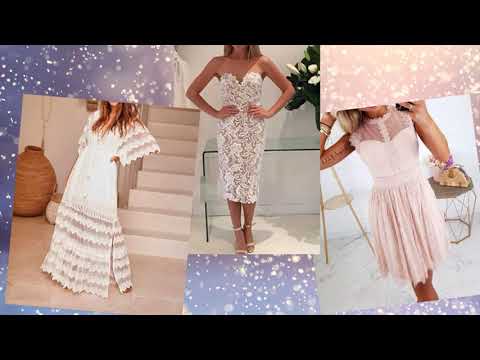 Видео: САМЫЕ КРАСИВЫЕ КРУЖЕВНЫЕ ПЛАТЬЯ