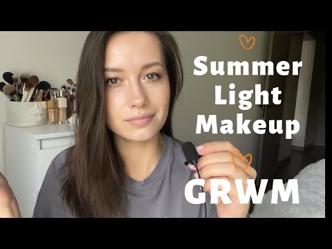 Видео: GRWM Summer Light Makeup. Мой Летний ежедневный макияж. #makeuptutorial #makeup #grwm #beauty #shik