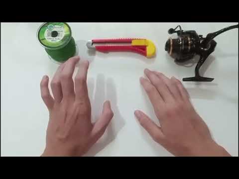 Видео: Как закрепить леску или плетёнку на катушке. Рассказываю и показываю.