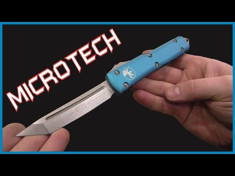 Видео: На заточке Microtech Ultratech Tanto Point М390