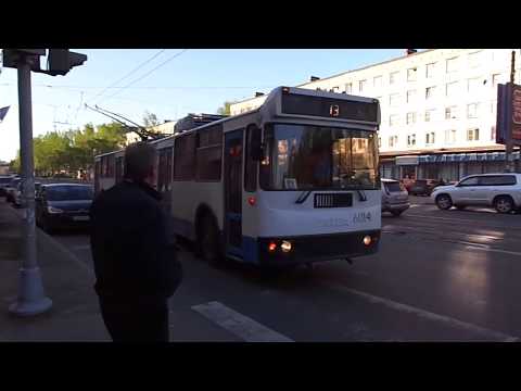 Видео: Троллейбус Санкт-Петербурга 3-31: ТролЗа-62052.01 [62052Б] б.6014 по №13 (15.05.13)