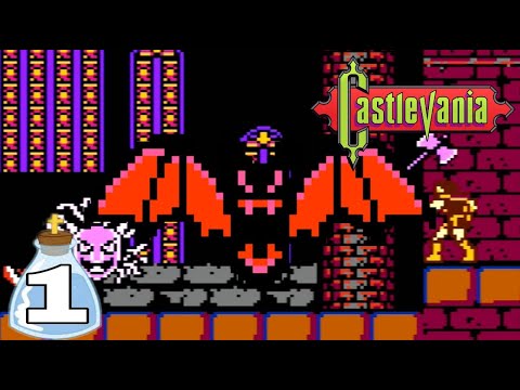 Видео: Прохождение Castlevania №1 Вход в особняк Дракулы