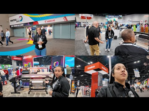 Видео: Вот что вы пропустили на выставке Printing United! Вышивка, DTF и трафаретная печать