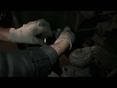 Видео: Фольксваген т4 , замена рулевого наконечника  линейка для регулировки схождения