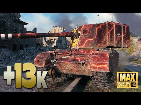 Видео: FV4005 Stage II: Огромная игра в городе - World of Tanks