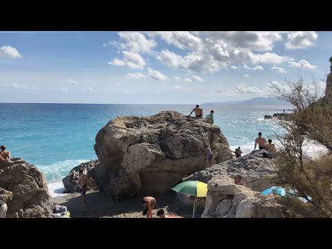 Видео: Италия. Лигурийское побережье в сентябре.