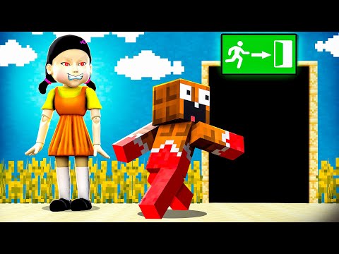 Видео: МЫ НАШЛИ СЕКРЕТНЫЙ *ВЫХОД* ИЗ ИГРЫ В КАЛЬМАРА В МАЙНКРАФТ!