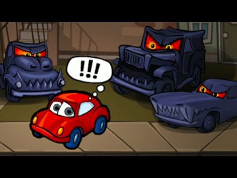 Видео: Car Eats Car 2 #1 Начало. Хищные машины 2 с Кидом на Машинки Кида