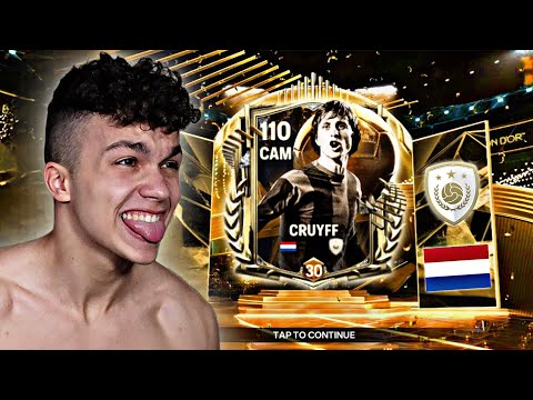 Видео: КУПИХ ЙОХАН КРОЙФ 110 😱😱 | БЕЗ ДА ИСКАХ ПОХАРЧИХ 7000+ FC POINTS