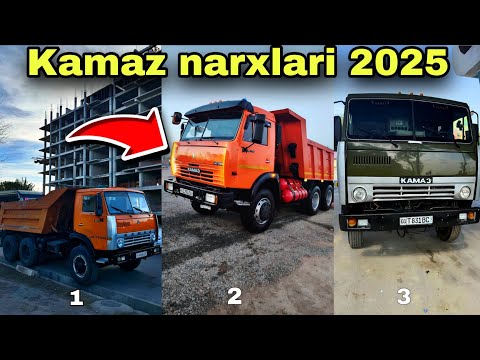 Видео: Kamaz narxlari 2025 - Камаз нархлари 2025 | 13- Noyabr 