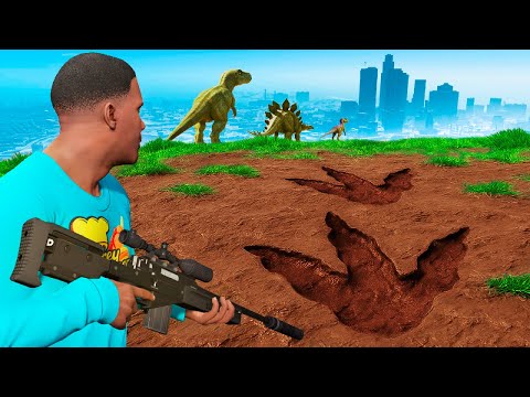 Видео: Охота на динозавров в GTA 5