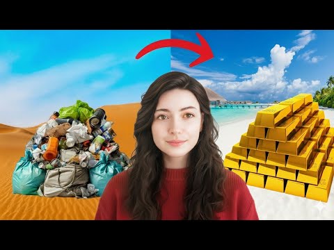 Видео: Эта машина делает деньги из мусора!