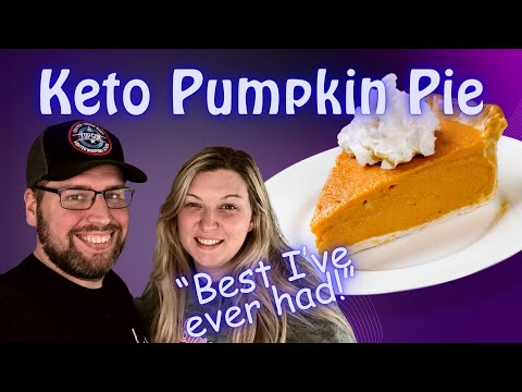 Видео: Тыквенный пирог с высоким содержанием белка #КЕТО! Лучший пирог, который когда-либо пробовал Эш