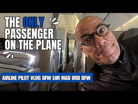 Видео: Видеоблог пилота авиакомпании: Я был единственным пассажиром на борту Boeing 777-300