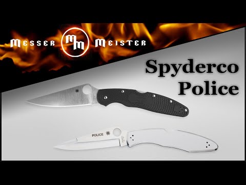 Видео: Развитие тактического ножа - Spyderco Police