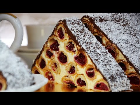 Видео: 🍒 ЭТОТ ТОРТ УДИВИТ ВСЕХ ГОСТЕЙ! Монастырская изба с вишней и нежнейшим кремом 😋