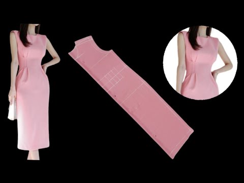 Видео: 💖 форма не нужна | просто раскроить и сшить красивое платье, это может сделать каждый