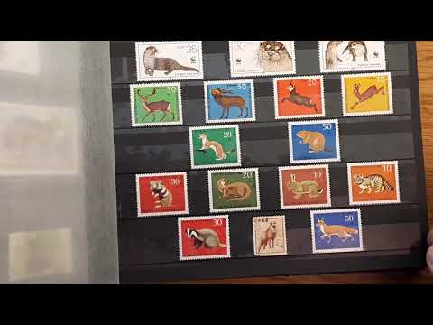 Видео: Марки Фауна 1 часть