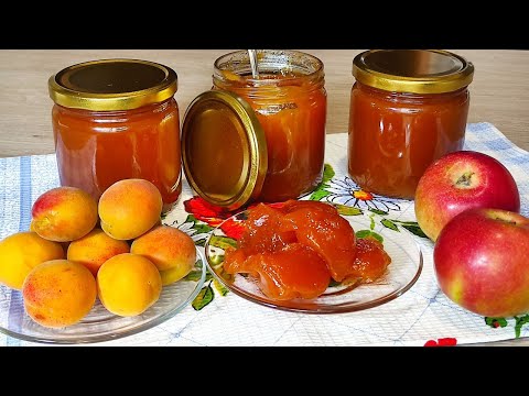 Видео: 🍏🍑Густе абрикосово- яблучне повидло🍑🍏 Домашнє та натуральне.