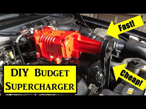 Видео: Бюджетный самодельный нагнетатель воздуха, часть 1 — Eaton Superchargers