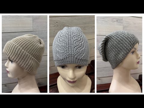 Видео: Шапка за час на вязальной машине