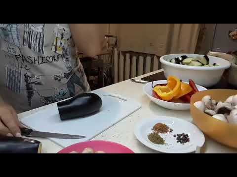 Видео: БАКЛАЖАНЫ С ГРИБАМИ. Заготовка на зиму.