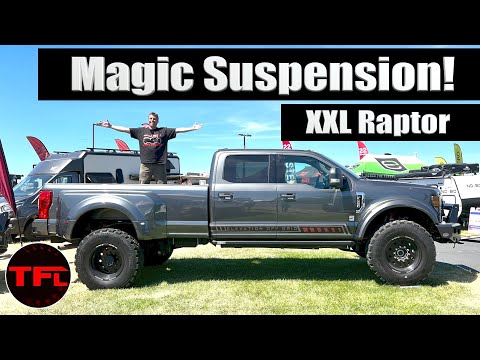 Видео: Встречайте F-550 Ford Raptor: когда вам нужно буксировать ДЕЙСТВИТЕЛЬНО тяжелый груз по бездорожью!