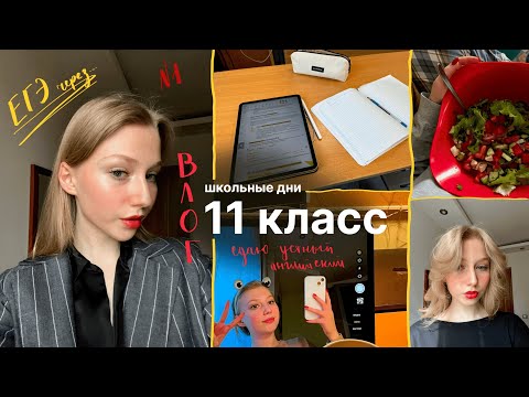 Видео: дневник выпускницы #1 | школа, подготовка к егэ, сдача егкр