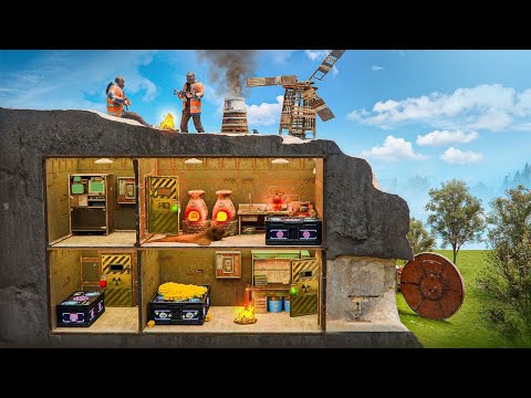 Видео: МВК ДОМ в ЧИТЕРСКОЙ ПЕЩЕРЕ! Идеальное место для Дома в Раст/Rust
