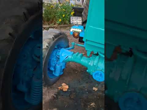 Видео: Освещение трактора Т40. Почти финал.