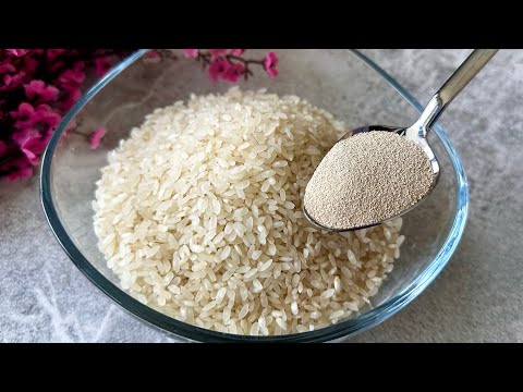 Видео: 💯 Взбейте рис и дрожжи.❗ Результат невероятно вкусный и неожиданный.😱