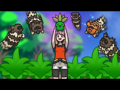 Видео: Я поймал покемона Shiny Horde на каждом маршруте в Alpha Sapphire