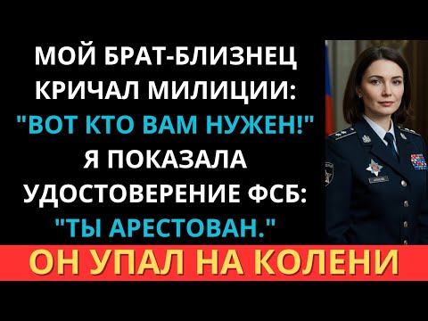Видео: «Это её вы хотите!» — сказал мой брат полицейским. Но в конце был я, кто его арестовал.
