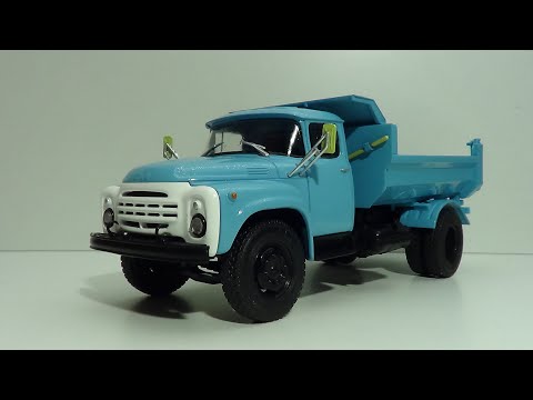 Видео: Легендарные грузовики СССР №24 ЗиЛ-ММЗ-4505 масштаб 1:43 MODIMIO