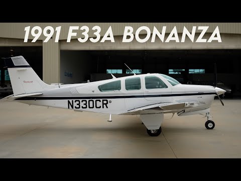 Видео: 1991 Beechcraft F33A Bonanza Flight to Big Bear (Продается)