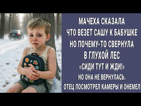 Видео: Мачеха сказала отвезет меня к бабушке, но привезла в лес и сказала "!ЖДИ!" Тогда я понял что делать