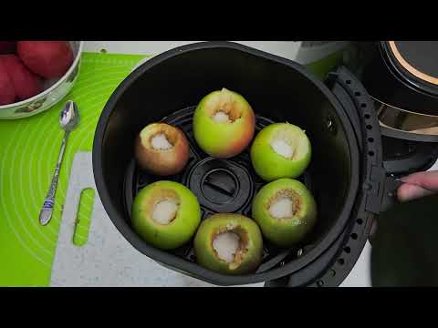 Видео: baked apples in an air fryer              запечённые яблоки в аэрогриле