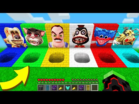 Видео: ВЫБЕРИ КРУГЛУЮ ЯМУ ГОВОРЯЩИЙ БЕН И ТОМ ПОВАР ОБЕЗЬЯНА УЖАСНАЯ УТКА СОСЕД В МАЙНКРАФТ DARK DECEPTION