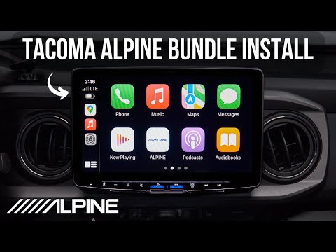Видео: Установка Toyota Tacoma Alpine iLX-F511 | Toyota Tacoma 2016–2023