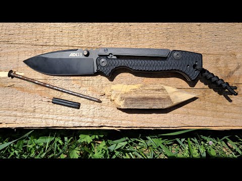 Видео: Cold Steel AD-15 - тест і демонстрація в роботі