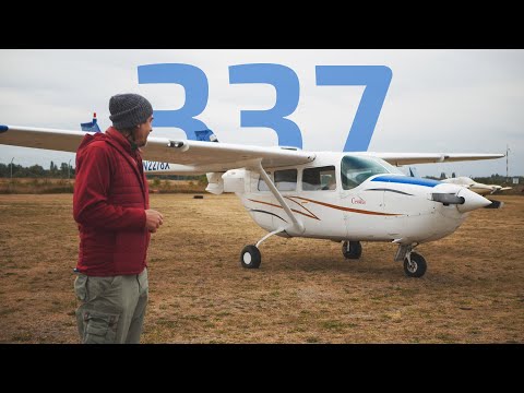 Видео: Фантастично надежный и неординарный самолёт. Cessna 337