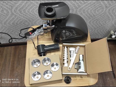 Видео: Обзор Мясорубка MOULINEX ME685832