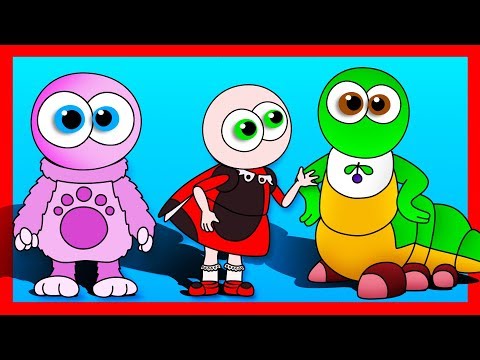 Видео: РАСКРАСКА. Рисуем ЛУНТИКА и Учим Цвета - Развивающее видео