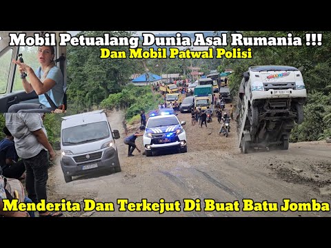 Видео: Неожиданно || В Бату-Джомбе страдают автомобили World Adventure и полицейские машины