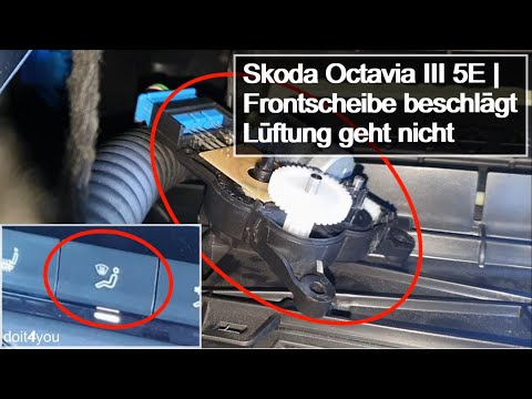 Видео: Шкода Октавия III 5Е | Запотевает лобовое стекло, не работает вентиляция – ремонт