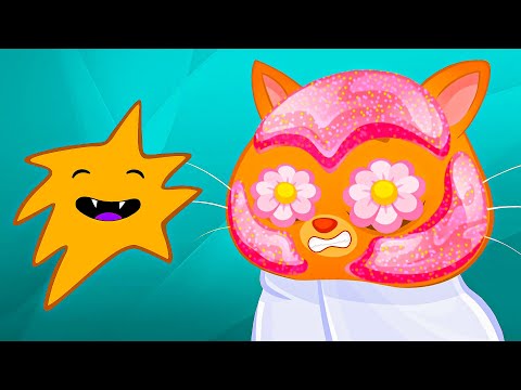 Видео: Суровый КОТИК БУБУ #76. Маска для Бубу от призрака Бубаки. Мультик ИГРА про котят на Игрули TV