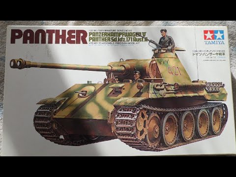 Видео: Обзор на сборную модель танка Panther Ausf A от Tamiya