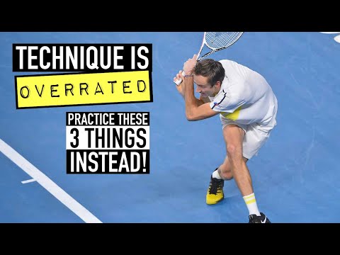 Видео: Техника переоценена! Практикуйте эти 3 вещи вместо #тенниса