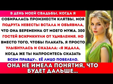 Видео: НА НАШЕЙ СВАДЬБЕ МОЯ ПОДРУГА НЕВЕСТЫ ВСТАЛА И ОБЪЯВИЛА, ЧТО ОНА БЕРЕМЕННА ОТ МОЕГО МУЖА