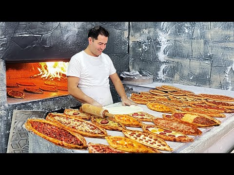 Видео: Лучшее турецкое Тонгол Пиде, Кушбаши и Кыымалы Пиде в Измире | Уличная еда